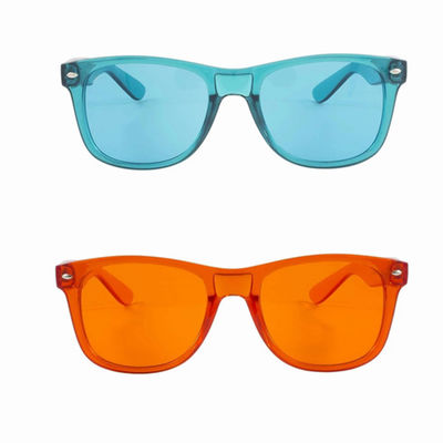 Набор стиля стекел терапией цвета Pro 10 цветов, покрашенное настроение ослабляет солнечные очки