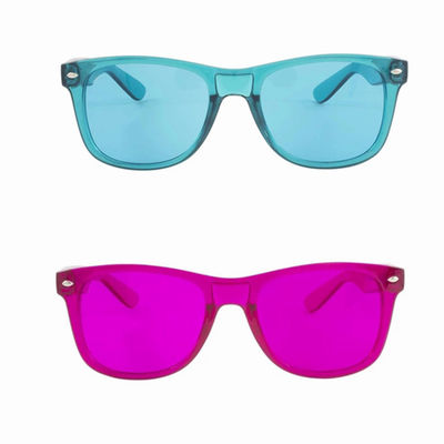 Набор стиля стекел терапией цвета Pro 10 цветов, покрашенное настроение ослабляет солнечные очки