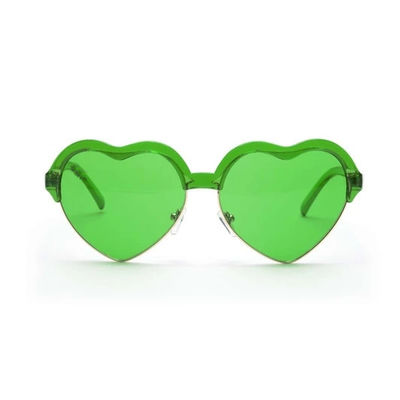 Солнечные очки стекел сердца Uv400 женщин стекел Солнца ультрамодные освещают увеличение стекел